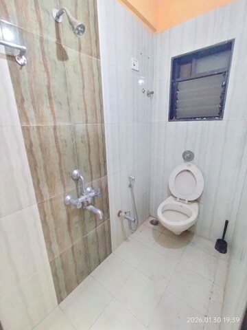 Bathroom in 2 BHK Apartment at Sangam Enclave, Sector 8 Airoli – for Rent