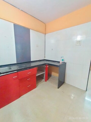 Kitchen in 2 BHK Apartment at Sangam Enclave, Sector 8 Airoli – for Rent
