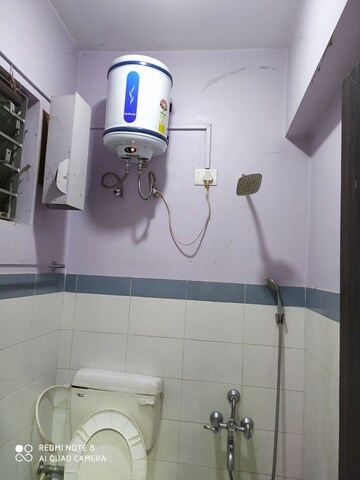 Bathroom in 2 BHK Apartment at Shapoorji Pallonji Shukho Brishti, Rajarhat New Town – for Rent
