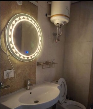 Bathroom in 3.5 BHK Apartment at Ansal API Celebrity Greens, Ashiyana – for Rent