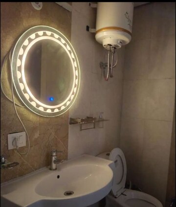 Bathroom in 3.5 BHK Apartment at Ansal API Celebrity Greens, Ashiyana – for Rent
