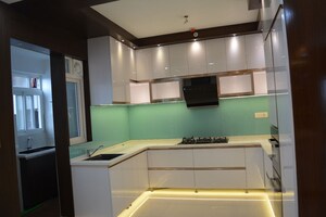 Kitchen in 3 BHK Apartment at Pashmina Waterfront, Old Madras Road – for Rent