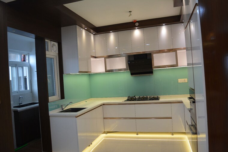Kitchen, pashmina-waterfront 3 Bedroom 2015 Sq.Ft. Apartment In Old Madras Road Bangalore 9923512