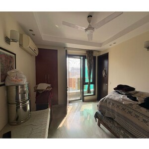 Living Room in 3 BHK Builder Floor at Hemkunt Colony – for Rent