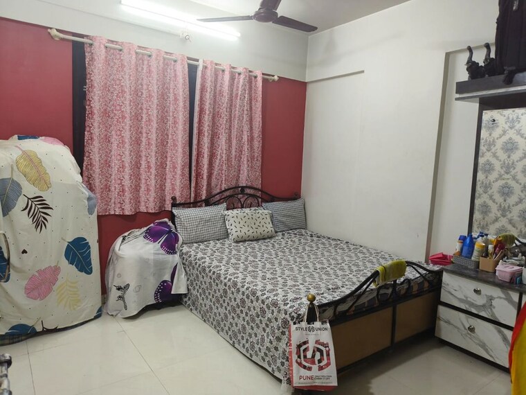 Bedroom, balbhim-park 2 Bedroom 800 Sq.Ft. Apartment In Warje Pune 9923548