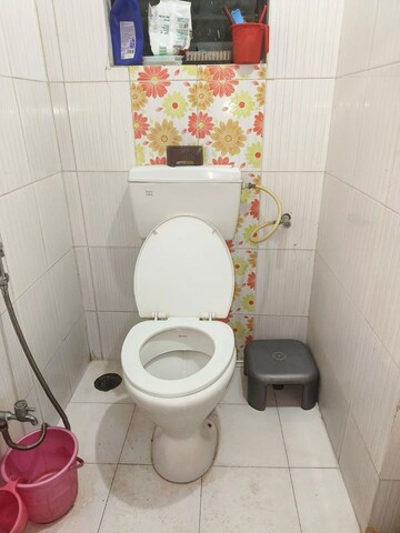 Bathroom in 2 BHK Apartment at Balbhim Park, Warje – for Rent
