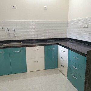 Kitchen in 3 BHK Apartment at Majestique Marbella Phase 1, Kharadi – for Rent