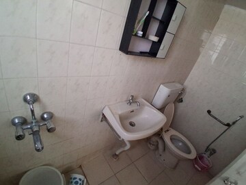 Bathroom in 3 BHK Apartment at Aundh – for Rent