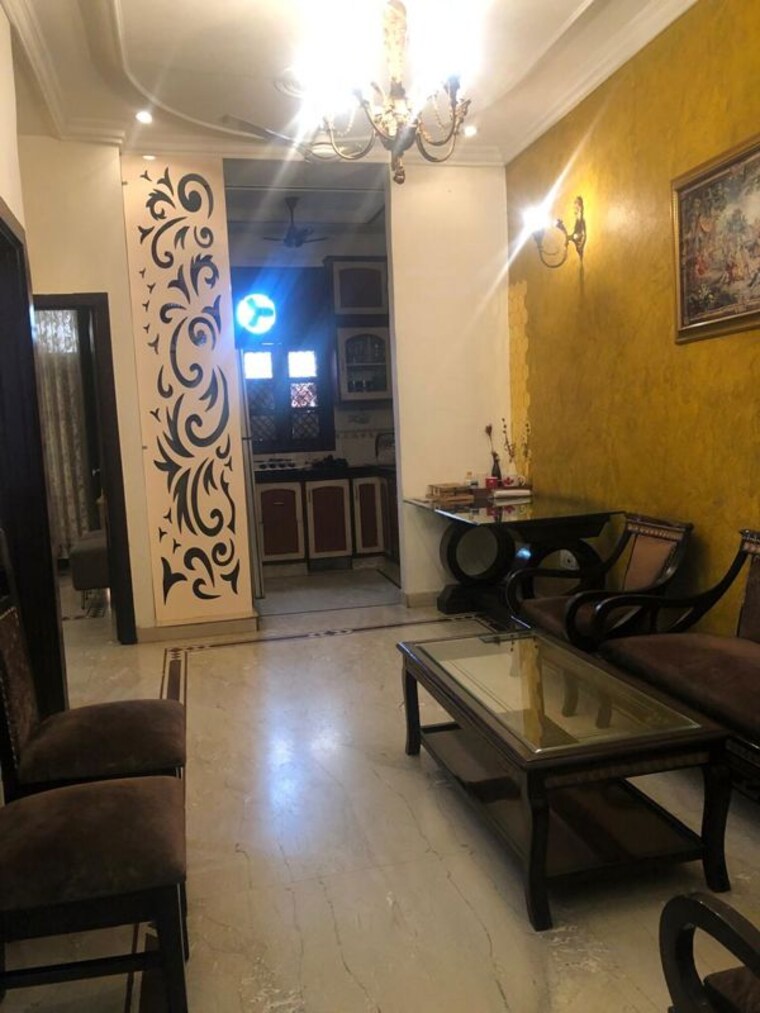 Living Room, tagore garden 3 Bedroom 1600 Sq.Ft. Builder Floor In Tagore Garden Delhi 9923623