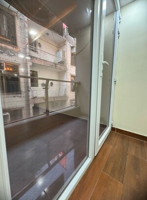 Balcony in 2 BHK Builder Floor at Palm Residency Chhatarpur, Rajpur Khurd Extension – for Rent