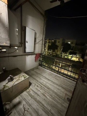 Balcony in 2 BHK Apartment at Paschim Vihar – for Rent