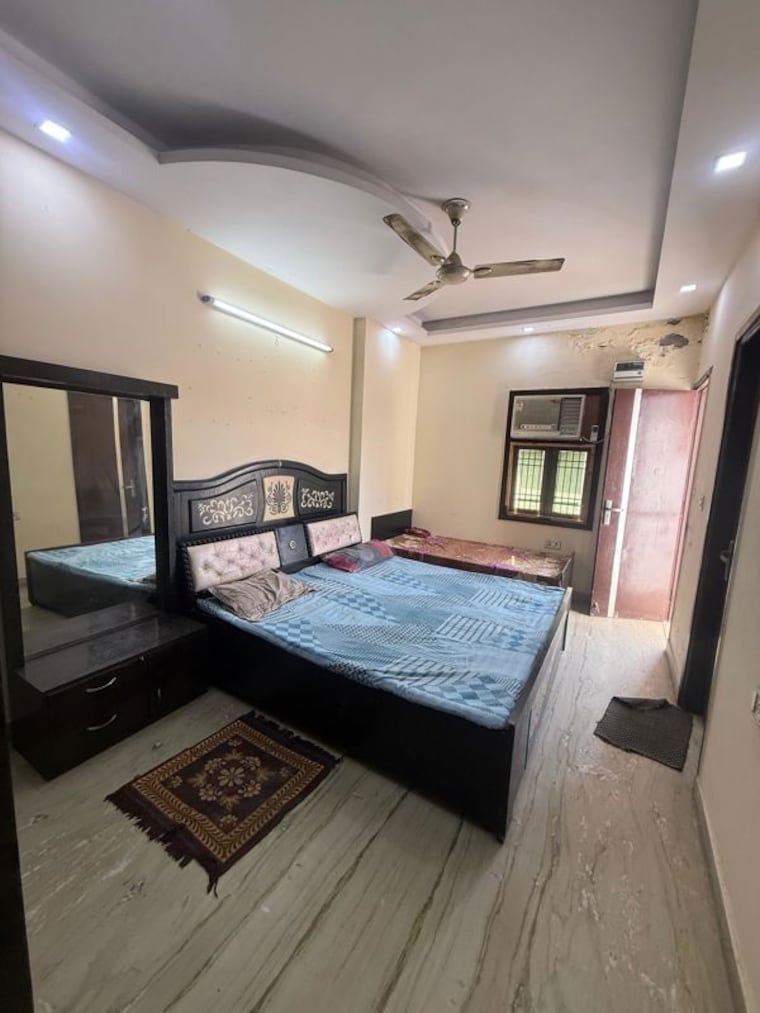 Bedroom, paschim vihar 2 Bedroom 900 Sq.Ft. Builder Floor In Paschim Vihar Delhi 9923673