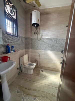 Bathroom in 2 BHK Builder Floor at Paschim Vihar – for Rent
