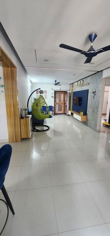 Living Room in 3 BHK Apartment at Qualitas Serenity Park, Kokapet – for Rent