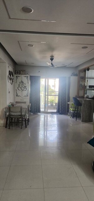 Living Room in 3 BHK Apartment at Qualitas Serenity Park, Kokapet – for Rent
