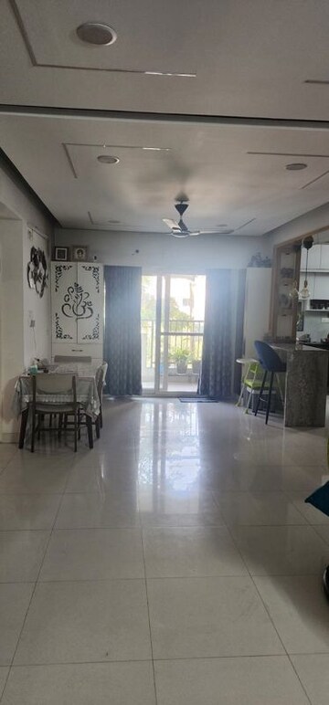 Living Room in 3 BHK Apartment at Qualitas Serenity Park, Kokapet – for Rent