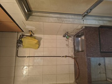 Bathroom in 1 BHK Apartment at Ruparel Orion, Chembur – for Rent