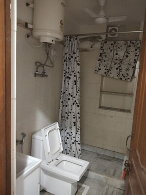 Bathroom in 3 BHK Apartment at Sector 21c – for Rent