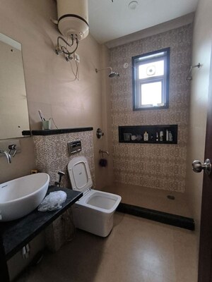 Bathroom in 2 BHK Builder Floor at Mayfield Garden – for Rent