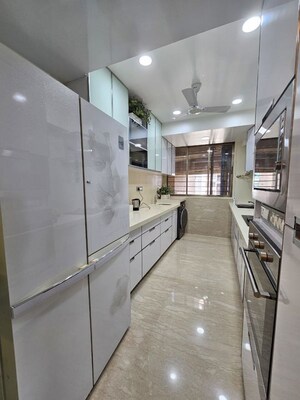 Kitchen in 2.5 BHK Apartment at Oberoi Springs, Andheri West – for Rent