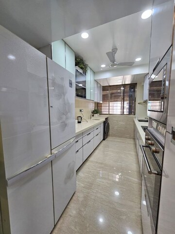 Kitchen in 2.5 BHK Apartment at Oberoi Springs, Andheri West – for Rent