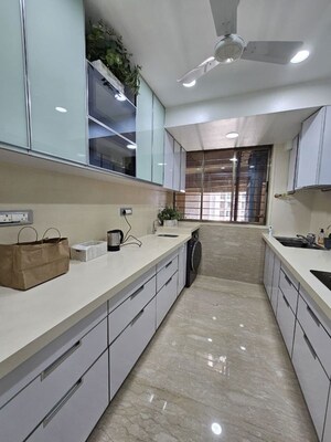 Kitchen in 2.5 BHK Apartment at Oberoi Springs, Andheri West – for Rent