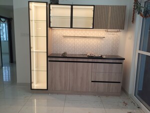 Bathroom in 3 BHK Apartment at Aparna Sarovar, Nallagandla – for Rent