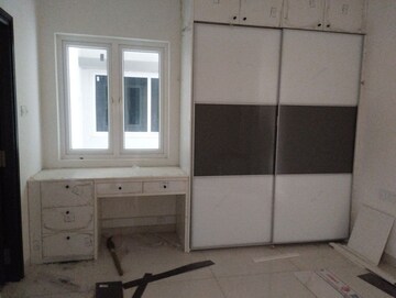 Bathroom in 3 BHK Apartment at Aparna Sarovar, Nallagandla – for Rent