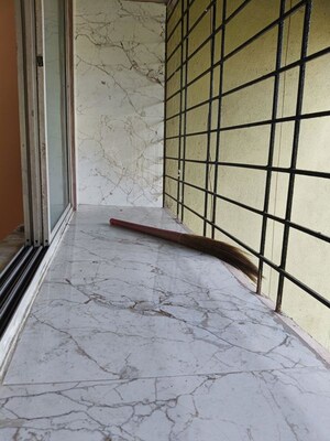 Balcony in 1 BHK Apartment at Evershine Tulip CHS Ltd, Vasai East – for Sale