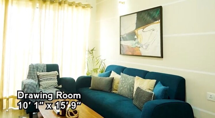 Living Room, aba-cherry-county 3 Bedroom 1206 Sq.Ft. Apartment In Tech Zone 4 Greater Noida Greater Noida 9923870