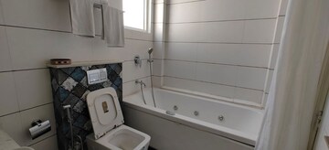 Attached Bathroom in 3 BHK Builder Floor at Greater Kailash I – for Rent