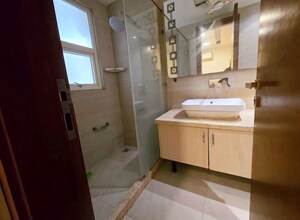 Attached Bathroom in 3 BHK Builder Floor at Greater Kailash I – for Rent
