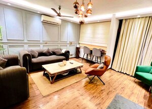Living Room in 3 BHK Builder Floor at Greater Kailash I – for Rent