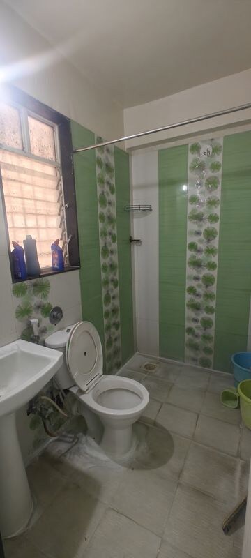 Bathroom in 2 BHK Apartment at Suyog Leher, Kondhwa – for Rent