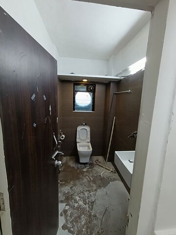 Bathroom in 2 BHK Apartment at Gulmohar Garden CHS, Versova – for Rent
