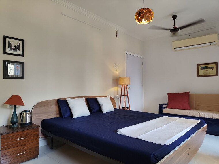 Bedroom, sky-heaven 1 RK 400 Sq.Ft. Apartment In Versova Mumbai 9923919