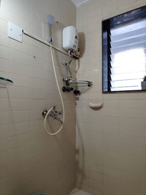 Bathroom in 1 RK Apartment at Sky Heaven, Versova – for Rent