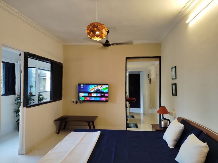Bedroom, sky-heaven 1 RK 400 Sq.Ft. Apartment In Versova Mumbai 9923919