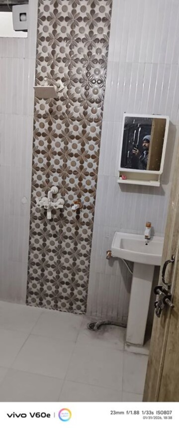 Bathroom in 1.5 BHK Independent House at Sector 12 – for Rent