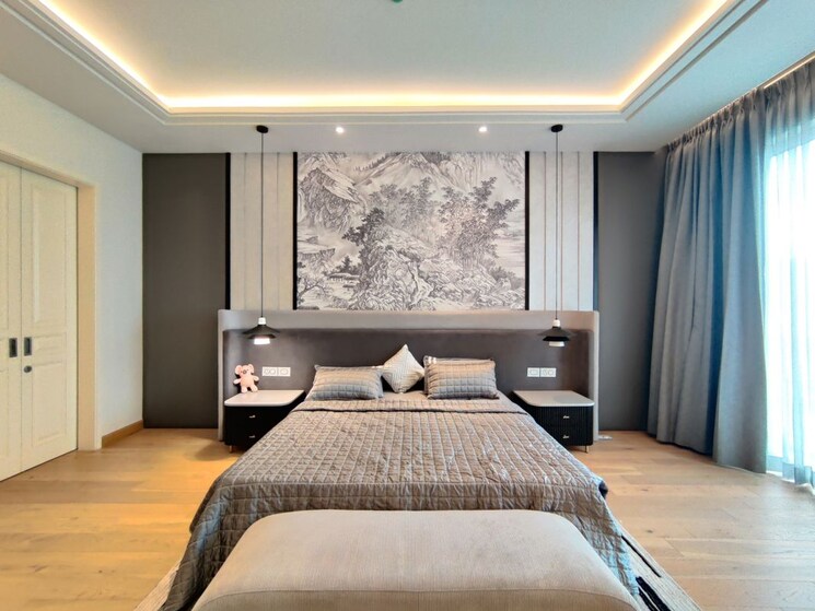 Bedroom, bhartiya-city-leela-residences 3 Bedroom 3117 Sq.Ft. Apartment In Thanisandra Main Road Bangalore 9923930