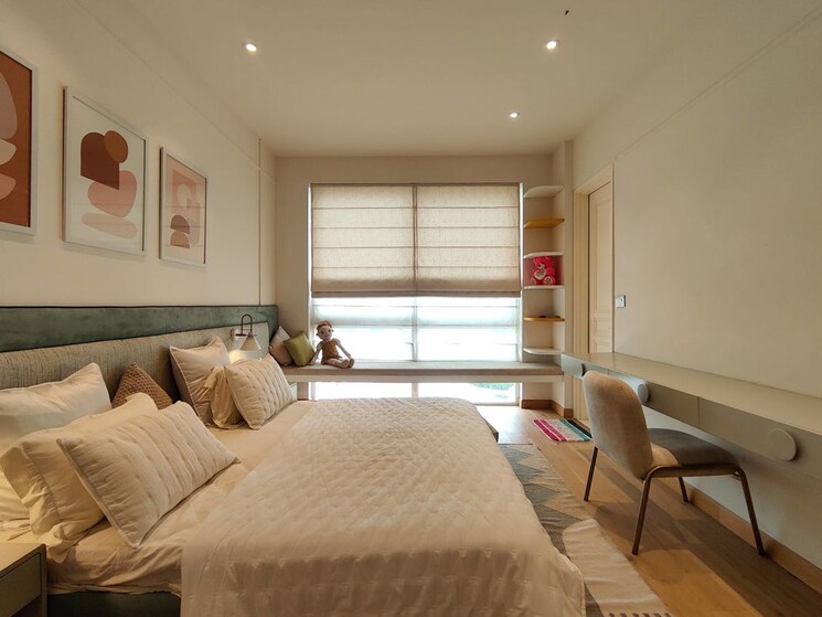 Bedroom, bhartiya-city-leela-residences 3 Bedroom 3117 Sq.Ft. Apartment In Thanisandra Main Road Bangalore 9923930