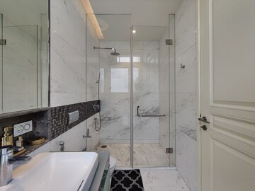 Team Area in 3 BHK Apartment at Bhartiya City Leela Residences, Thanisandra Main Road – for Rent