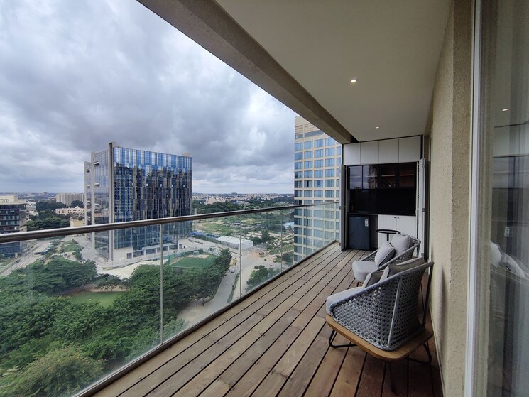 Exterior View, bhartiya-city-leela-residences 3 Bedroom 3117 Sq.Ft. Apartment In Thanisandra Main Road Bangalore 9923930