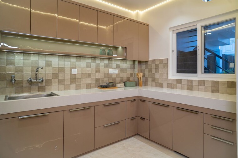 Kitchen, kalpana-eco-world 3 Bedroom 1000 Sq.Ft. Villa In Mohanlalganj Lucknow 9923938