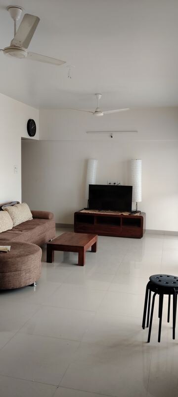 Living Room in 2 BHK Penthouse at Lushlife Ovo, Undri – for Rent