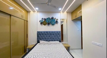 Bedroom in 3 BHK Apartment at Aparna Sarovar Zenith, Nallagandla – for Rent