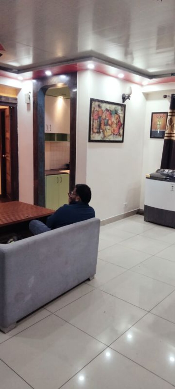 Living Room, river-heights-plaza 2 Bedroom 976 Sq.Ft. Apartment In Raj Nagar Extension Ghaziabad 9923964