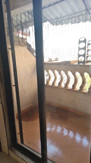 Balcony in 2 BHK Apartment at Mahavir Vaibhav, Kopar Khairane – for Rent