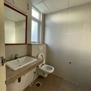 Bathroom in 3 BHK Apartment at Conscient Heritage Max II, Sector 102 – for Rent
