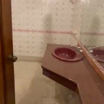 Bathroom in 4 BHK Builder Floor at Pamposh Enclave – for Sale